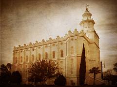 St. George Utah Temple, From South