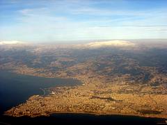 Beirut From Airplane