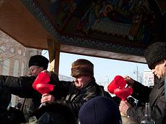 Epiphany rituals cleanse Orthodox faithful in Eastern Europe. Epiphany rituals cleanse Orthodox faithful in Eastern Europe.