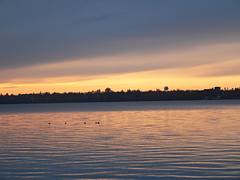 Sunset over Lake Bemidji Sunset over Lake Bemidji