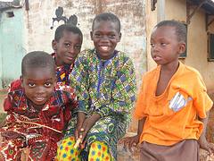 Kids at Streetside - Bobo-Dioulasso - Burkina Faso