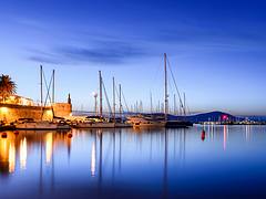 Alghero: blue hour