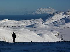 Hiking on Adak Island, Alaska