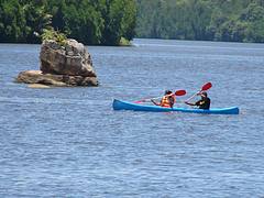 A Kayak on the Bentota river