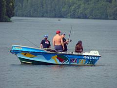Fishing in Bentota River- Sri Lanka