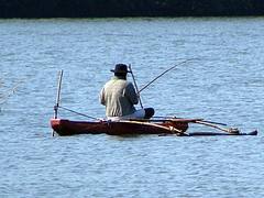 Fishing in Bentota River