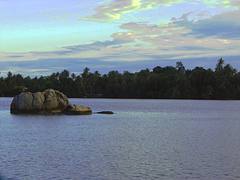 An Evening at Bentota River