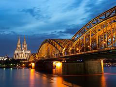 Cologne blue hour Cologne blue hour