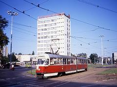 Bydgoszcz Konstal 803N tram nr 218  Linia 1, Aug 1990
