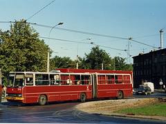 Ikarus 280 Breakdown,autobus nr 3576, Bydgoszcz, Aug 1990