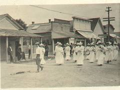 Ladies' Band, July 4 1910, Crescent City, CA