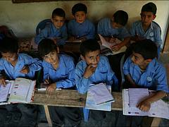 Boys in School Chitral
