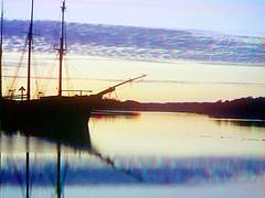 Monastery vessel. Solovetsky Islands. Monastery vessel. Solovetsky Islands.
