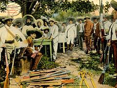 Cuernavaca - Mexican Revolutionaries (1911 Postcard)