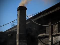 Coal Caked onto Corners and Crevices
