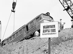 engine recovery, Budapest 1984 / Hungary