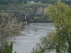 Dubuque Train Bridge