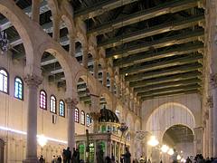 great mosque of damascus 709-15 AD, syria, easter 2004