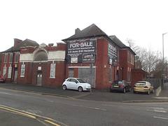 Derelict building - Market Street, Bromsgrove - former Bromsgrove Drill Hall