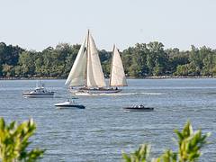 Sailing on Lake Erie