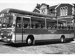 Harwich & Dovercourt Coaches ex-Grey Green  BRISTOL LH  WLT578G at Dovercourt Station c.1976