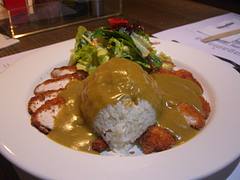 Chicken Katsu Curry with Rice - Wagamama Flinders Lane