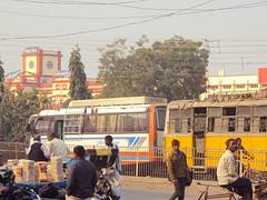 View of Gorakhpur station from our hotel