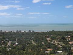 View over Nhulunbuy (Gove) NT from Mt Saunders
