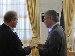 SIGAR with Herat Governor SIGAR with Herat Governor