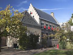 Kloostertuin, achterzijde Het Hof, Dordrecht