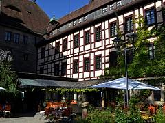 Hof von Burg Colmberg