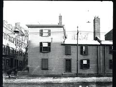 Tremont Street at southeast corner Hollis Street