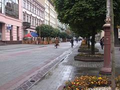 main street of Ivano-Frankovst