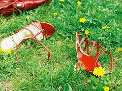 Red shoes