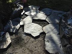 Iron Mountain Stone walkway