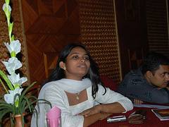 Saswati in an argumentative mood