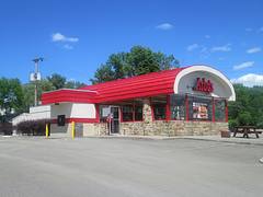 Reverse Angle View of Retro Arby's