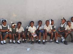 Students on Break from Exam