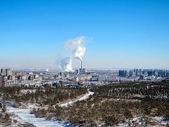 老虎山上俯瞰集宁（乌兰察布） / Overlooking Jining on the Tiger Hill