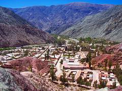 Vista aérea de Purmamarca (Jujuy)
