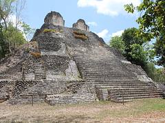 Dzibanche, Building 1, Temple of the Owl