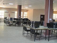 Another e-learning center at the main library of Bayero University (note the configuration of the machines)