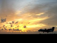 Landing @ Sunset