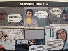 Natalya Dyu (Karaganda, Kazakhstan), Stop Borat Now, 2008 Natalya Dyu (Karaganda, Kazakhstan), Stop Borat Now, 2008